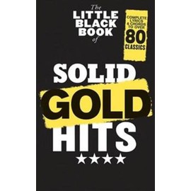 The Little Black Book Of Solid Gold Hits Book