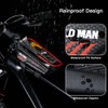 Bike Phone Bag Waterproof Top Tube Bag Bicycle Touchscreen Phone