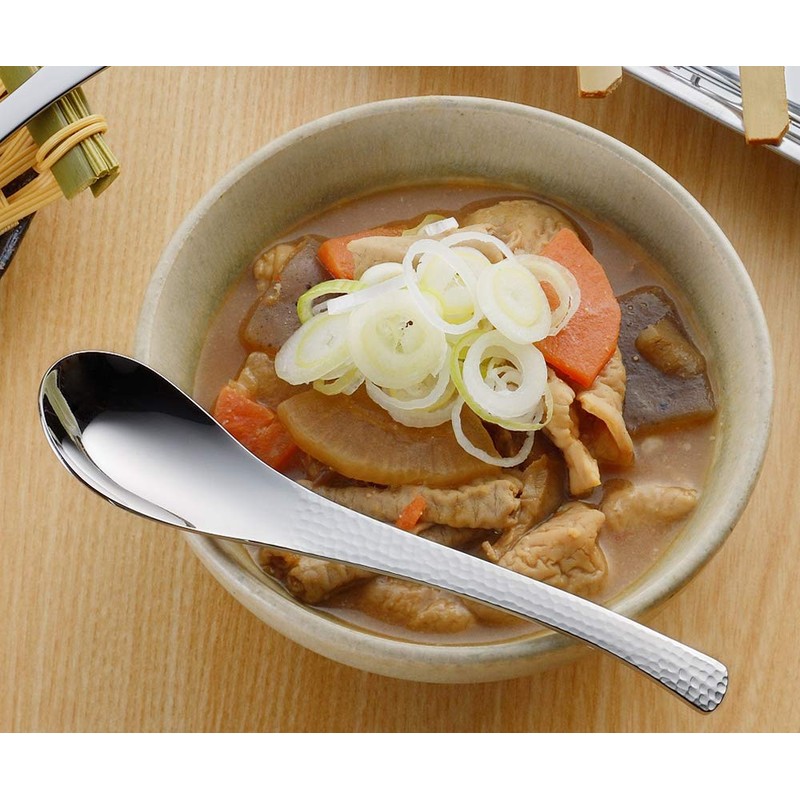 Yoshikawa YJ3254 Astragalus Boiled Spoon, 9.1 x 3.1 x 1.3