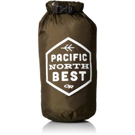 Outdoor Research Graphic Dry Sack 10L Paw Badge Bag, Fatigue, 1size