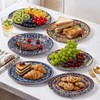 Romatlink 8.5 Inch Ceramic Dinner Plates Set of 6, Bohemian