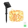cshare Solar Fairy Lights Outdoor Waterproof,16.4ft 50LED Solar String Lights