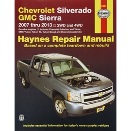 Haynes 24067 Chevy Silverado & GMC Sierra Repair Manual (2007-2014)