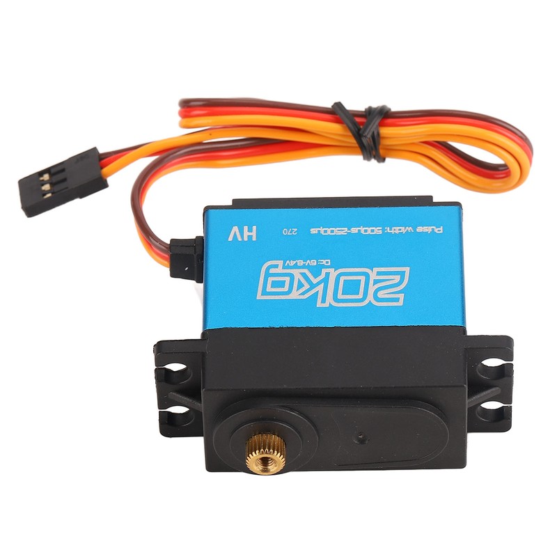 20KG Servo Aluminum Alloy 270 Degree Metal Gear RC Servo