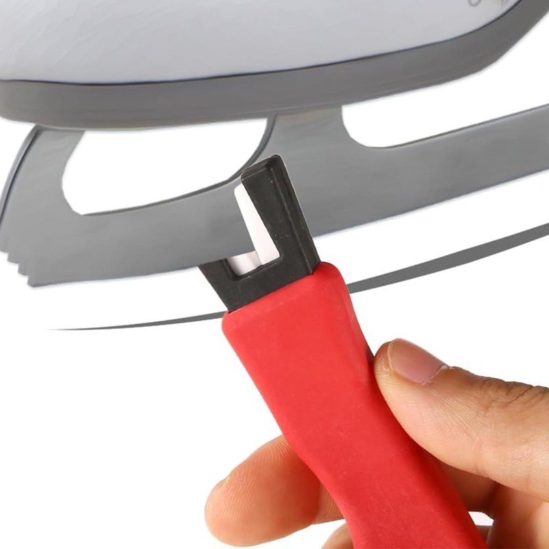 Laroal Ice Skate Sharpener Portable Ice Skate Edge Blade Sharpener