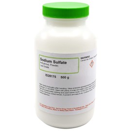 Laboratory-Grade Sodium Sulfate, Powder, Anhydrous, 500g - The Curated Chemical Collection