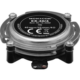 MONACOR EX-40/4 Audio Exciter/Resonators, 20 W, 4 ohm