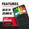 EMF Meter, Portable Electromagnetic Field Emf Reader, Multi Segment LED