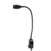 Black Durable Adjustable Bedside LED Light Lamp for Hotel Bedroom