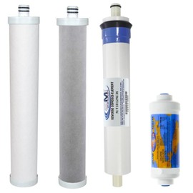 Applied Membranes Inc Replacement Filter Set for Culligan AC-30 RO System - Includes RO Membrane, Carbon, Sediment and Post Filters
