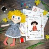 Rag Doll & Clothes Sewing Pattern 25 cm Sarah Rag