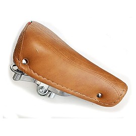 Montegrappa Original Ultra Soft Synthetic Leather Saddle with Double Spring MOD 1750 (Color: Honey)