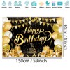 40th 50th 60th Birthday Decoration for Men/Women, 50th Birthday Fabric