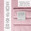 HOMESTORY Premium Towel Set 2 Pieces, 100% Cotton, Terry Towelling,