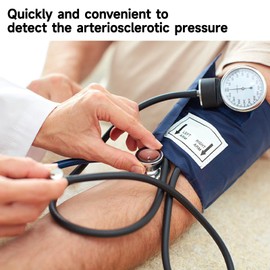 TAEING Flat Head Stethoscope and Manual Blood Pressure Monitor (Non Liquid Blood Pressure Monitor) Set (with Bag)