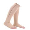 Compression Socks Sports Calf Knee Support Open Toe Stimulate Blood