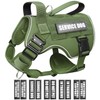 WINSEE Tactical Dog Harness for Large Dog, Heavy Duty Service