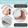 Non Slip Bathtub Mat Shower Mat for Tub - Loofah