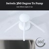 Sink Soap Dispenser for Kitchen Sink White Upgrade with 40"