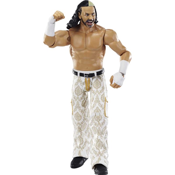 WWE MATTEL WrestleMania 6-inch Figures with Articulation, Detailed Facial Features & Ring Gear
