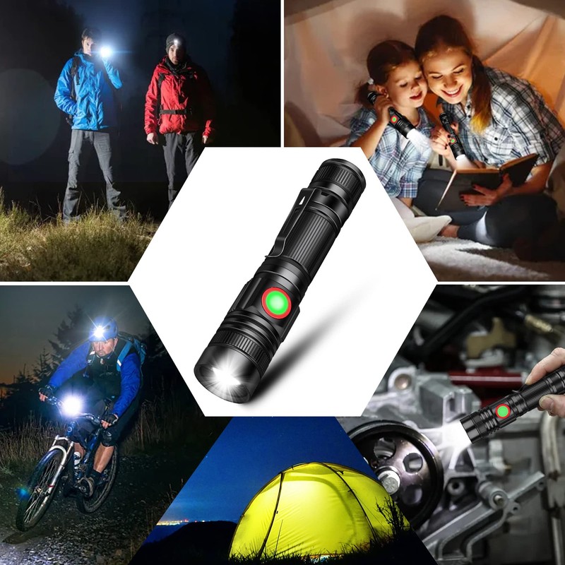DARKBEAM UV 365nm Flashlight USB Rechargeable Wood's Lamp Black Light