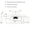 Hydraulic Cylinder Gaskets 62 mm x 80 mm x 22.5