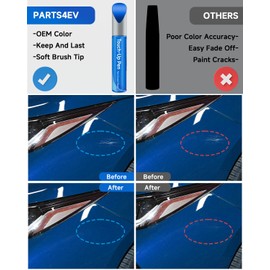 Touch Up Paint Compatible with Toyota Exact Match Touch Up Paint Car Scratch Repair (Blazing Blue Pearl （8T0）)