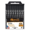 Montana Brands MB-63194 Drywall Cut Out Drill Bits, 3/16", 10