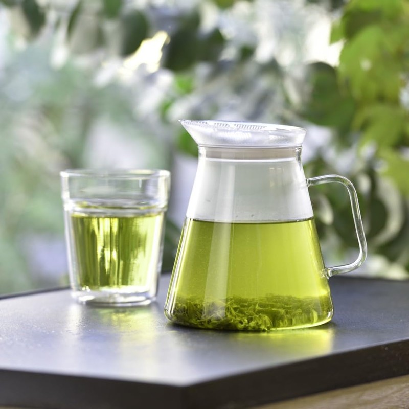 HARIO Clear Teapot Without Lid, Practical Use, 23.7 fl oz