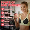 HMB and L-Leucine Gummies, 3500mg HMB and Leucine for Muscle