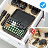 KIWIFOTOS 58 Slots AA AAA CR2032 Battery Case Holder with