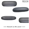 BELESI Glasses Case Hard Case with XL Glasses Cleaning Cloth