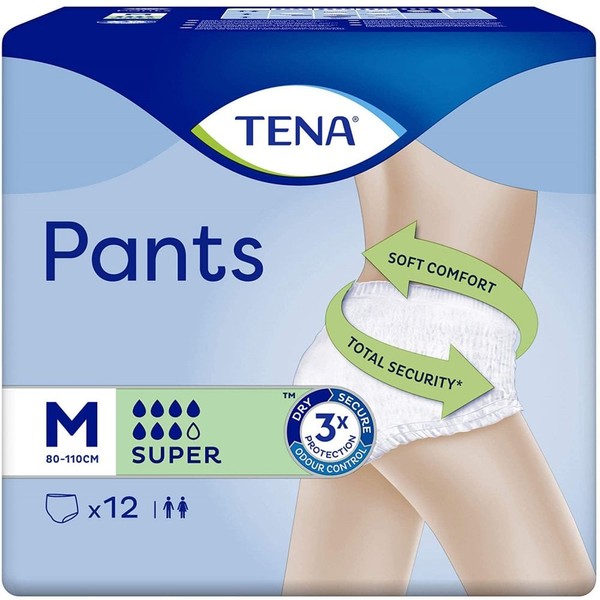 Tena Pants Plus Medium 9 Pack