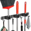 FODARSAI Mop and Broom Holder Wall Mount, Upgraded Broom Hanger