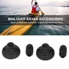 2Pcs Kayak Canopy Mounting Base ABS Plastic Boat Sun Shade
