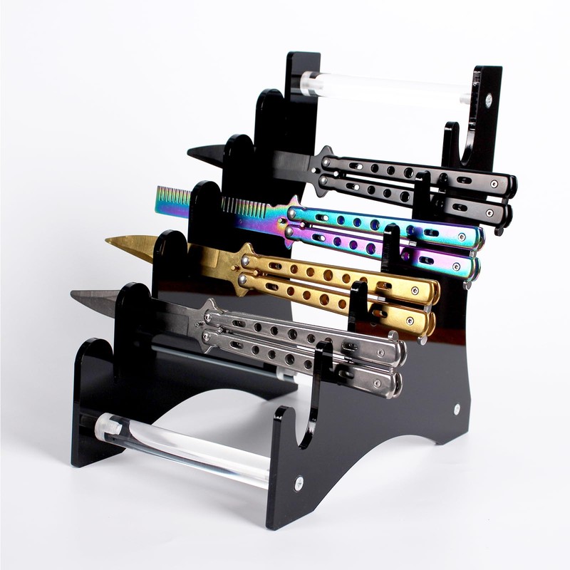 ​Knife Display Stand Knife Stand Display Knife Storage Holder Acrylic