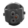 4PCS 2 Slot Plug to IEC320 C5 Power Adapter Professional