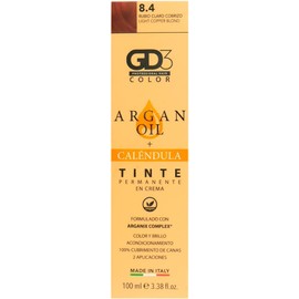 GD3 Tinte en Crema Permanente 8.4 Rubio Claro Cobrizo 100Ml