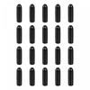 sourcing map 20 Pack 2 mm Protector Rubber End Caps