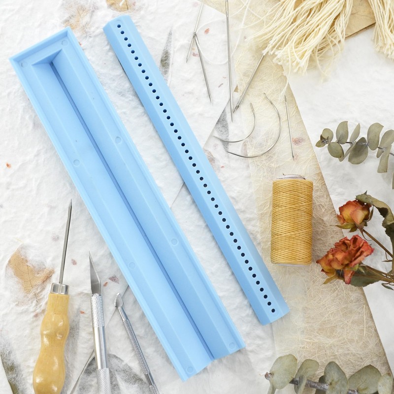 UPTTHOW Signature Punch Tools for Bookbinding Supplies with an Awl