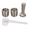 Stainless Steel Refillable Coffee Capsules Eco Friendly Reusable Coffee Pods