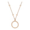 Sofia Milani - Women's Necklace 925 Silver - Circle Ball
