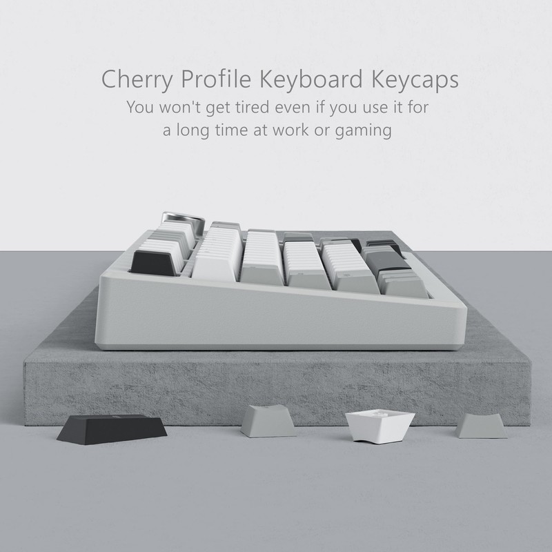 Womier Shine Through Keycaps, PBT Keycaps 60 65 75 100