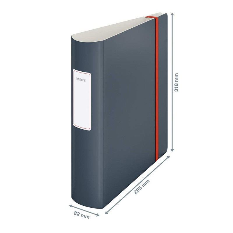 Leitz 180 Active Lever Arch File, 500 Sheet Capacity, 82