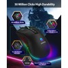 Gigastone 3 Pack Gaming Mouse Up to 16,000 DPI Adjustable,