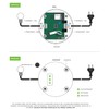LED Dimmer Wifi 100 W 230 V Foot Dimmer Cord