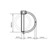 M10 (10mm x 60mm) Zinc Plated Linch Pins for Tubes