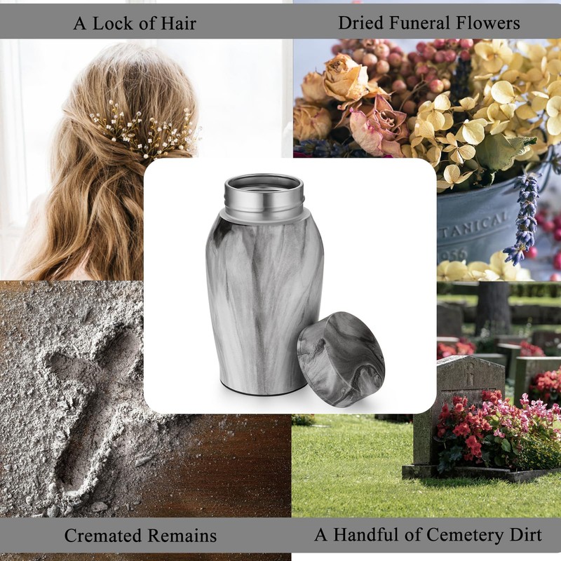 SOITIS Urns for Human Ashes, Mini Urn for Ash Male