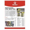 Red Devil 0315 Steel Wool, 2 Medium Coarse, (Pack of