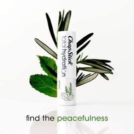 ChapStick Total Hydration Essential Oils Lip Balm Peace Rosemary + Peppermint (0.12 oz Tube)